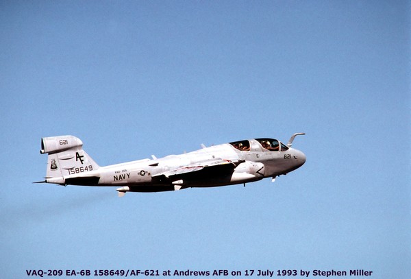 USN Grumman  EA-6B Prowler 158649