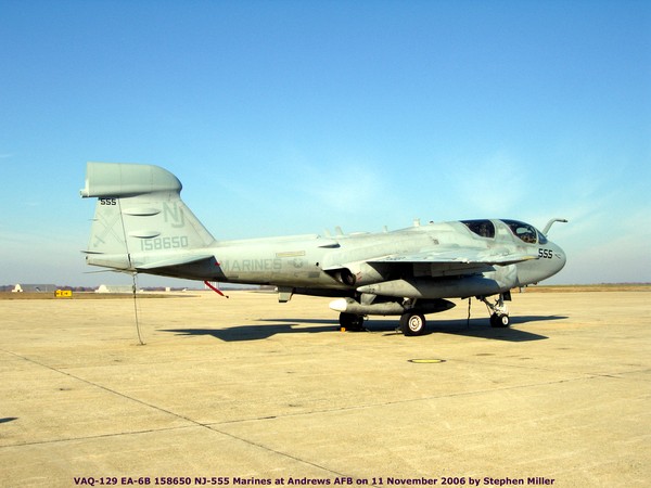 USMC Grumman  EA-6B Prowler 158650