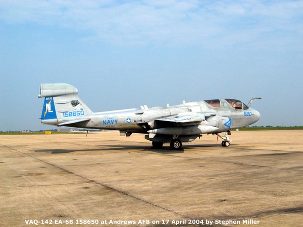 USN Grumman  EA-6B Prowler 158650