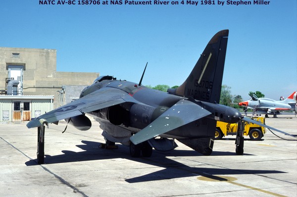 USMC McDonnell-Douglas AV-8C Harrier 158706