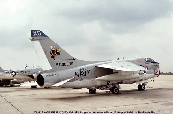 USN Vought A-7E Corsair II 159281