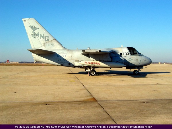 USN Lockheed S-3B Viking 160128