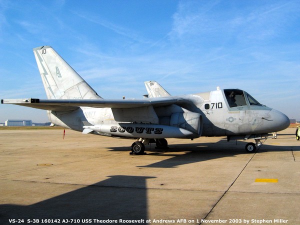 USN Lockheed S-3B Viking 160142