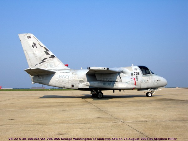 USN Lockheed S-3B Viking 160152