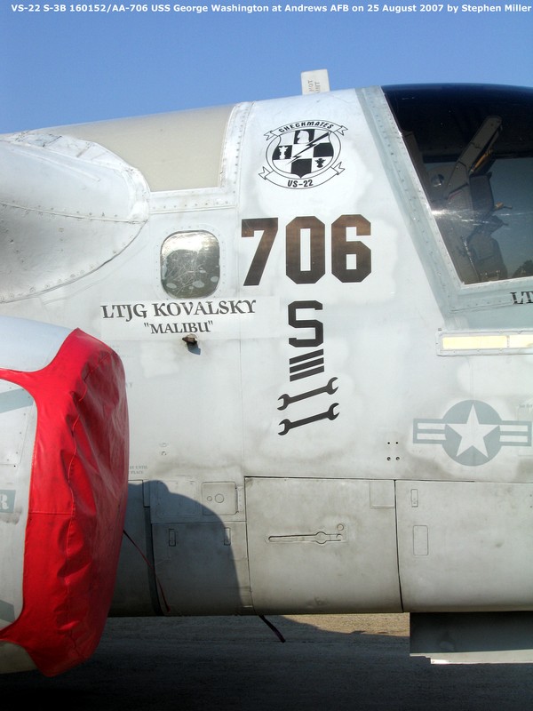 USN Lockheed S-3B Viking 160152