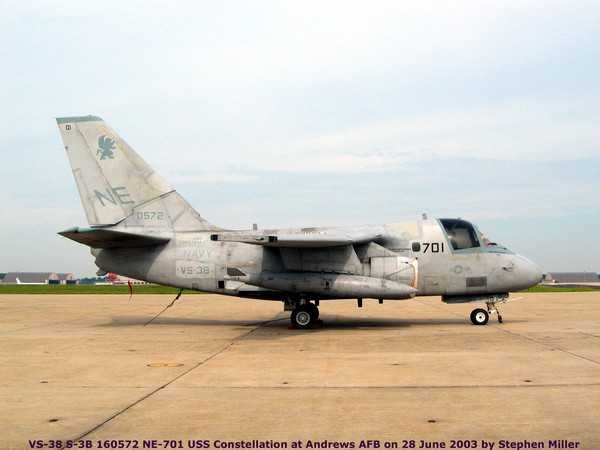 USN Lockheed S-3B Viking 160572