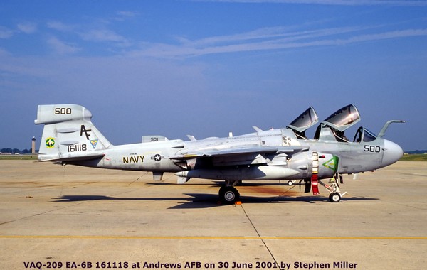 USN Grumman  EA-6B Prowler 161118