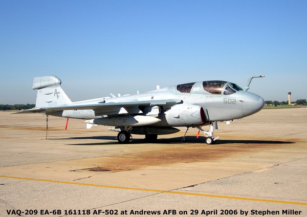 USN Grumman  EA-6B Prowler 161118