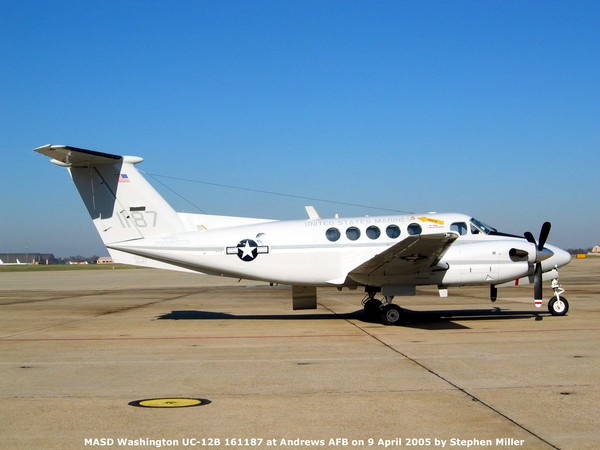 USMC Beechcraft UC-12B Huron 161187