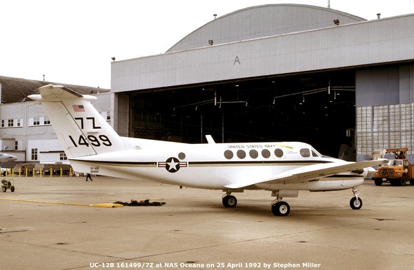 USN Beechcraft UC-12B Huron 161499