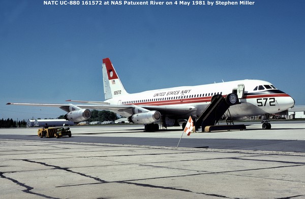 USN Convair Division of G.D. UC-880 Convair 880 161572