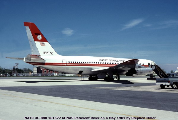 USN Convair Division of G.D. UC-880 Convair 880 161572