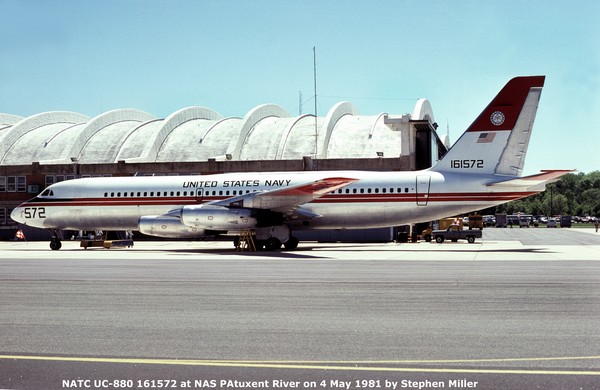 USN Convair Division of G.D. UC-880 Convair 880 161572
