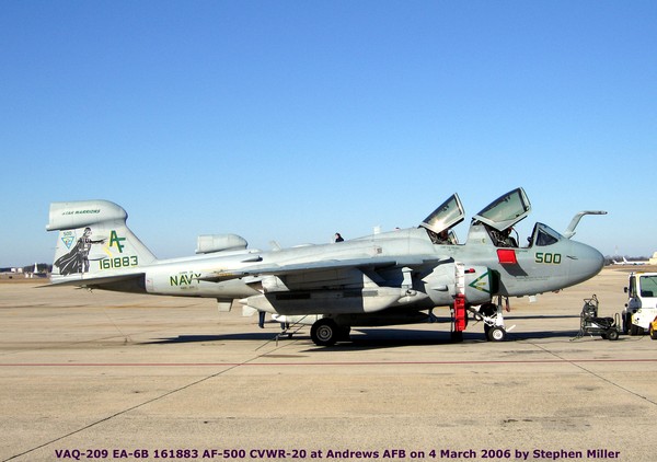 USN Grumman  EA-6B Prowler 161883