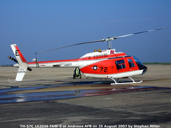 USN Bell TH-57C Sea Ranger 162036