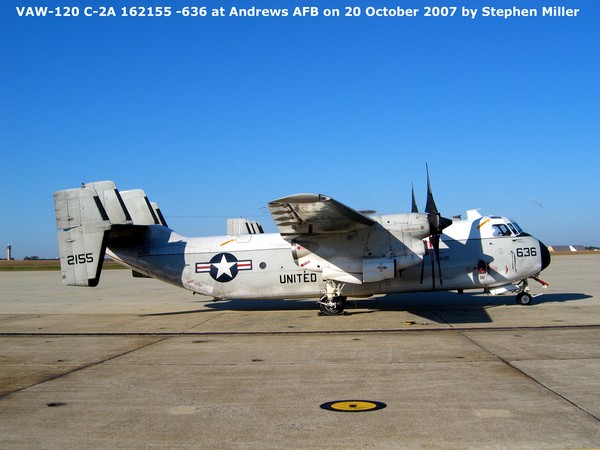 USN Grumman  C-2A Grayhound 162155