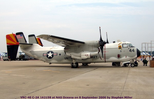 USN Grumman  C2A Grayhound 162158