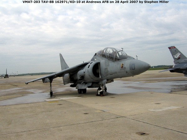 USMC McDonnell-Douglas TAV-8B Harrier 162971