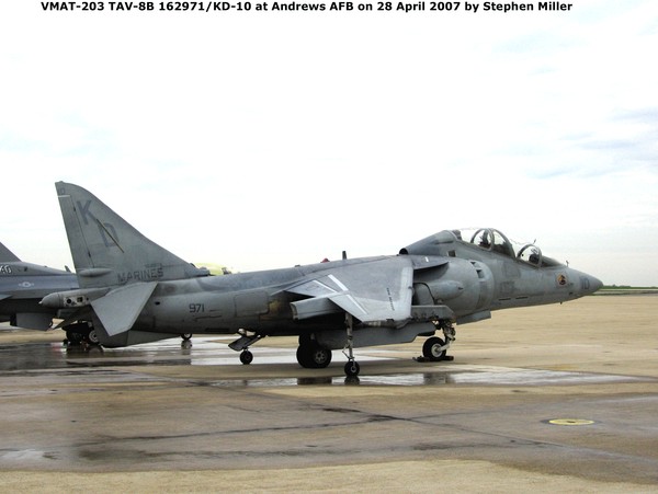 USMC McDonnell-Douglas TAV-8B Harrier 162971