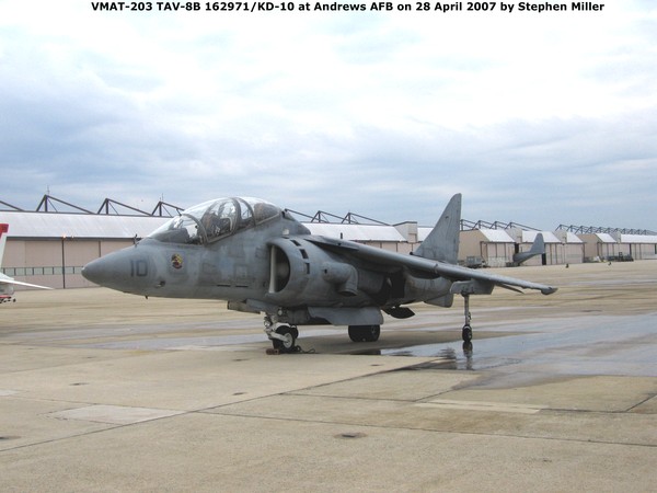 USMC McDonnell-Douglas TAV-8B Harrier 162971