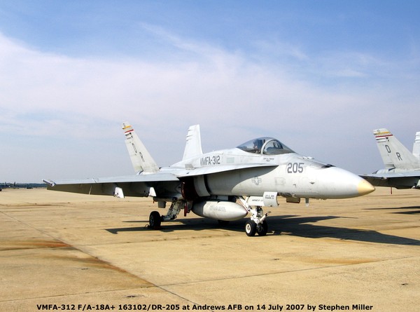 USMC McDonnell-Douglas F/A-18A+ Hornet 163102