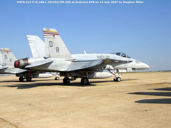 USMC McDonnell-Douglas F/A-18A+ Hornet 163102