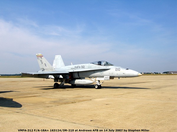 USMC McDonnell-Douglas F/A-18A+ Hornet 163124