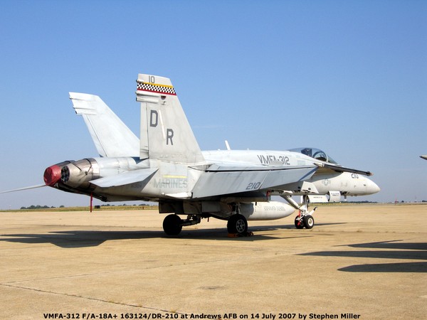 USMC McDonnell-Douglas F/A-18A+ Hornet 163124