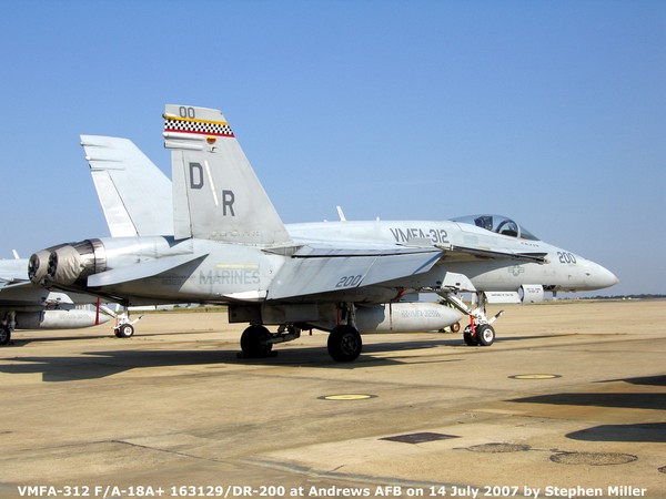 USMC McDonnell-Douglas F/A-18A+ Hornet 163129