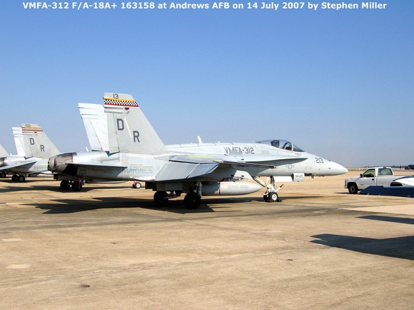 USMC McDonnell-Douglas F/A-18A+ Hornet 163158