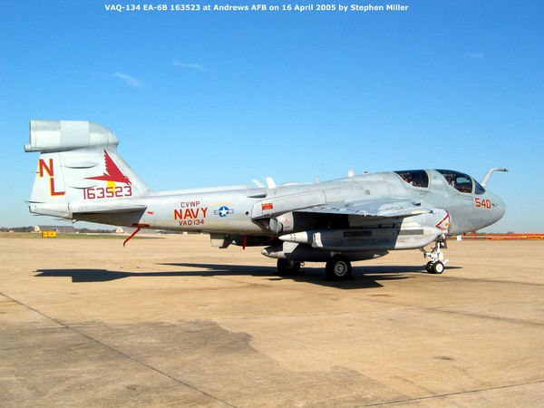 USN Grumman  EA-6B Prowler 163523