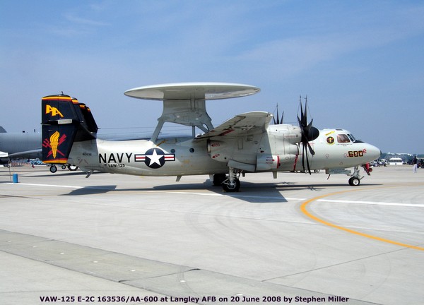 USN Grumman  E-2C+ Hawkeye 163536