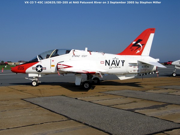 USN McDonnell-Douglas T-45C Goshawk 163635