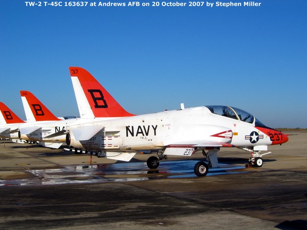 USN McDonnell-Douglas T-45C Goshawk 163637