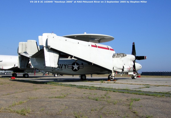 USN Grumman  E-2C Hawkeye 2000 163849