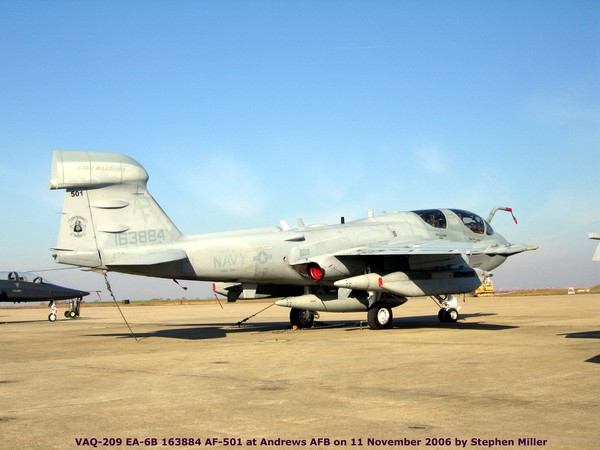 USN Grumman  EA-6B Prowler 163884