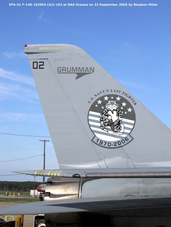 USN Grumman  F-14D Super Tomcat 163904