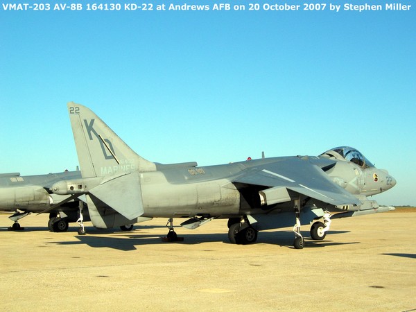USMC McDonnell-Douglas AV-8B Harrier 164130