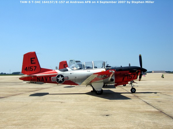 USN Beechcraft T-34C Mentor 164157