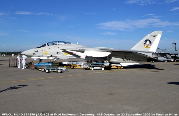 USN Grumman  F-14D Super Tomcat 164350