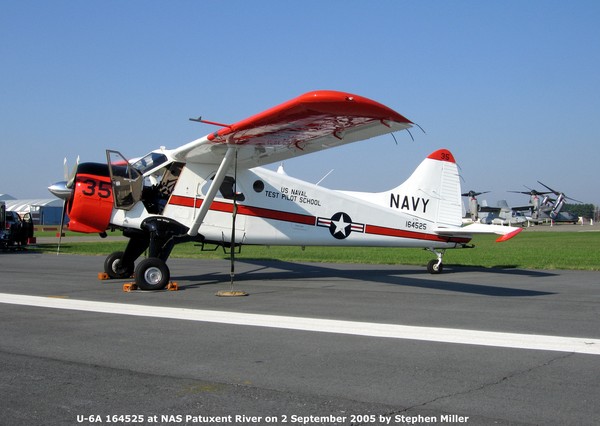 USN DeHavilland U-6A Beaver 164525