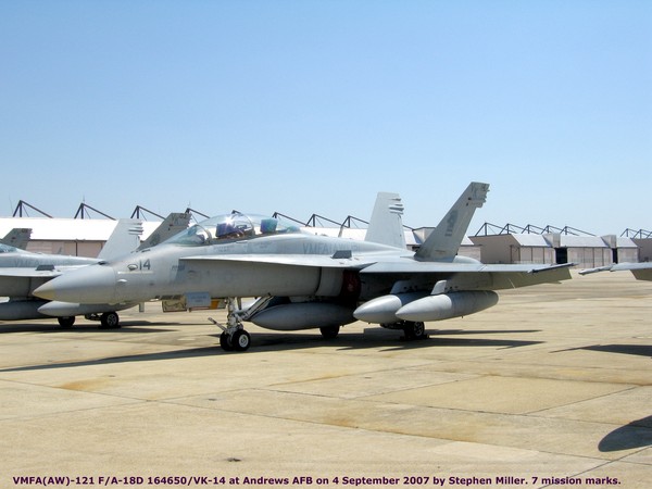 USMC McDonnell-Douglas F/A-18D Hornet 164650