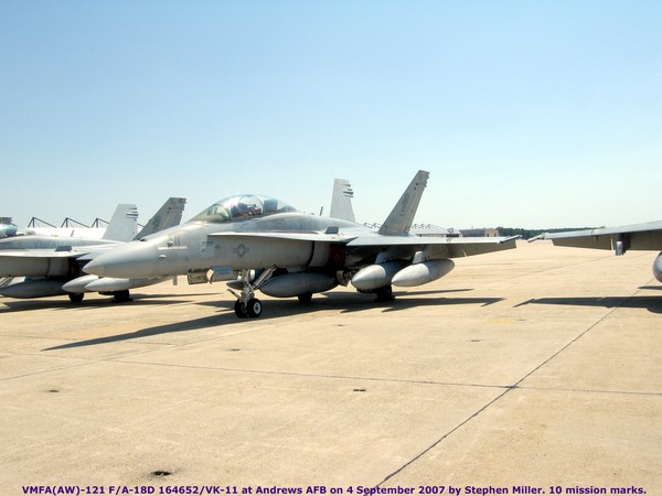 USMC McDonnell-Douglas F/A-18D Hornet 164652
