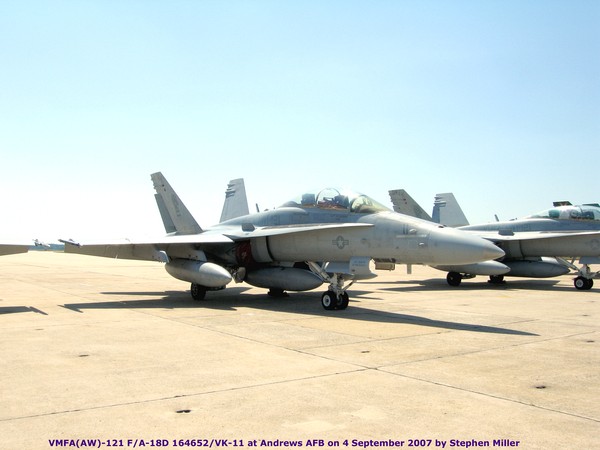USMC McDonnell-Douglas F/A-18D Hornet 164652