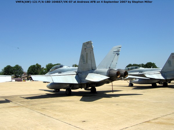 USMC McDonnell-Douglas F/A-18D Hornet 164667