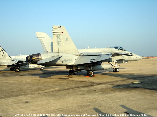 USN McDonnell-Douglas F/A-18C Hornet 164703