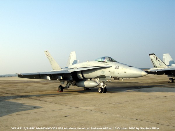 USN McDonnell-Douglas F/A-18C Hornet 164703