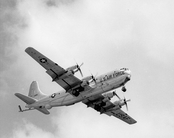 USAF Boeing KC-97E  51-185