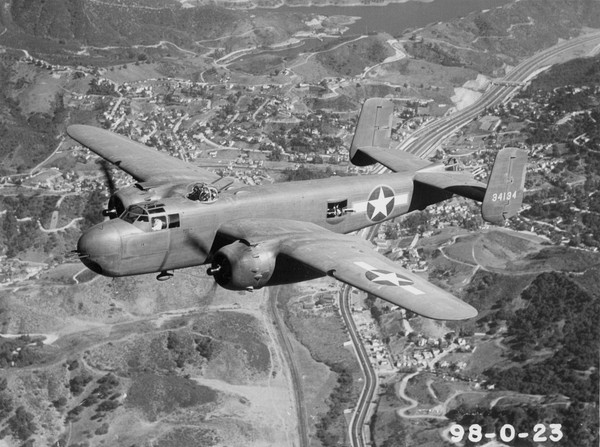 USAF North American B-25H Mitchell 43-4134