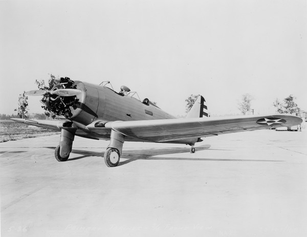 USAF North American Aviation BT-9  36-36